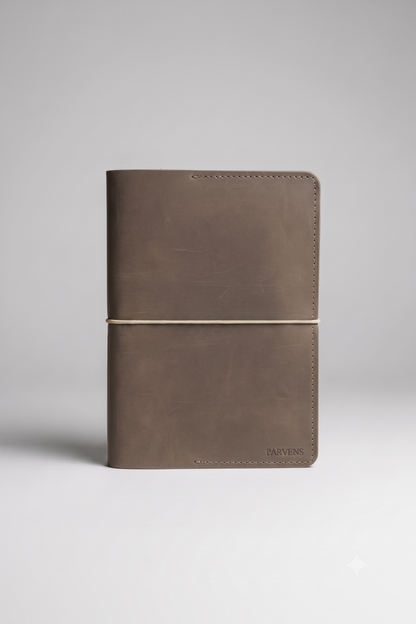 Funda de Cuero Clásica para Libreta